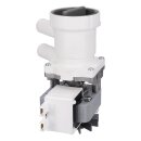 Ablaufpumpe kompatibel mit Bosch 00140268 mit Pumpenkopf Und Sieb für Waschmaschine