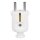 LUTH Premium Profi Parts Schuko-Stecker, Weiß