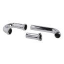 Siphon 1 1/4"X32mm Chrom Sanitop 22118 4 für Waschbecken