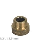Verlängerung 1/2"X12,5mm Rotguss