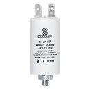 Kondensator 2,50µf 450v Universal mit Steckfahnen...