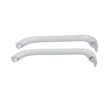 Türgriffsatz kompatibel mit Bosch 00369542 Weiß für Kühlgefrierkombination Doppelbackofen