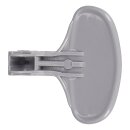 Türgriff Grau Hoover 40000967 für Waschmaschine