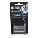 Scherkopfkassette Braun 52s Silber für Herrenrasierer