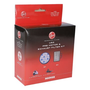 Filterset Hoover 35601650 U52 Motorschutzfilter + Abluftfilter für Staubsauger