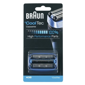 Scherkopfkassette Braun 40b 81671689 für Cooltec Rasierer