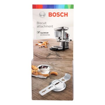 Spritzgebäckvorsatz Bosch Muz9sv1 17000879 für Fleischwolf Optimum Küchenmaschine