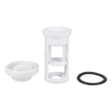 Flusensieb mit Deckel Dichtung Zanussi 50290260004 für Waschmaschine