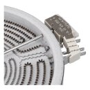 Strahlheizkörper 2kreis Zanussi 140057323010 Ego 10.51212.071 für Kochfeld