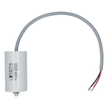 LUTH Premium Profi Parts Kondensator 25µf 400v kompatibel mit Hydra Msb Mkp 25/400iv/E2 Ui mit Anschlusskabel Und Befestigungsschraube