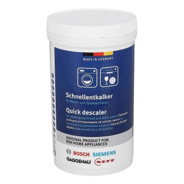 Schnellentkalker 250g Bosch 00312330 für Geschirrspüler