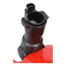 Elektrodüse Bosch Schwarz/Rot Klickverbindung Bosch 17007056 für Staubsauger