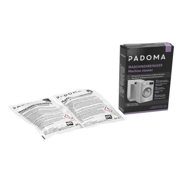 Maschinenreiniger Padoma für Waschmaschine Geschirrspüler Eine Anwendung 200g