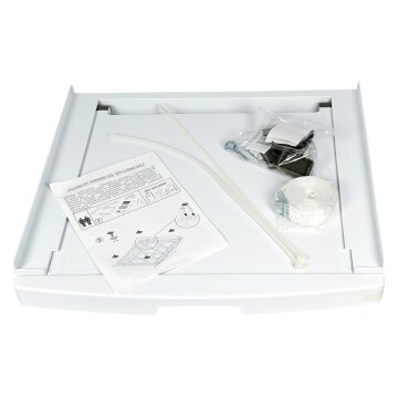 Zwischenbaurahmen mit Arbeitsplatte Haier 35602039 Care+Protect Wsk1110u für Trockner