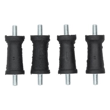 LUTH Premium Profi Parts Gummiaufhänger kompatibel mit Zanker 8996451873401 für Wäscheschleuder 4stk