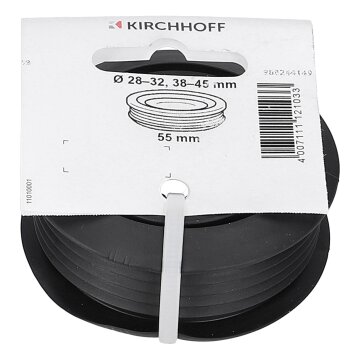 LUTH Premium Profi Parts Spülrohrverbinder 28-32/38-45x55mm kompatibel mit Kirchhoff 988244149 für Euro-Wc