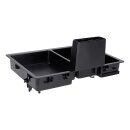 LUTH Premium Profi Parts Obere Abdeckung kompatibel mit Ecovacs 201-2453-0034 für Staubsauger-Roboter