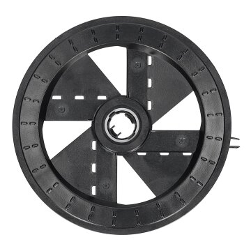 LUTH Premium Profi Parts Linke Mop-Reinigungsplatte kompatibel mit Ecovacs 201-2425-1085 für Staubsauger-Roboter