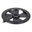 LUTH Premium Profi Parts Linke Mop-Reinigungsplatte kompatibel mit Ecovacs 201-2425-1085 für Staubsauger-Roboter