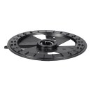 LUTH Premium Profi Parts Linke Mop-Reinigungsplatte kompatibel mit Ecovacs 201-2425-1085 für Staubsauger-Roboter