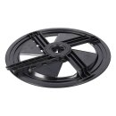 LUTH Premium Profi Parts Linke Mop-Reinigungsplatte kompatibel mit Ecovacs 201-2425-1085 für Staubsauger-Roboter