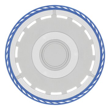 Wischpad Ecovacs 201-2441-0458 für Staubsauger-Roboter