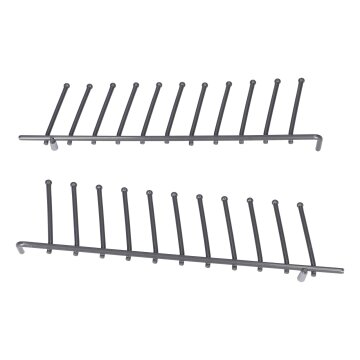 LUTH Premium Profi Parts Oberkorbeinsätze für Teller kompatibel mit Bosch 12004140 in Geschirrspüler 2stk