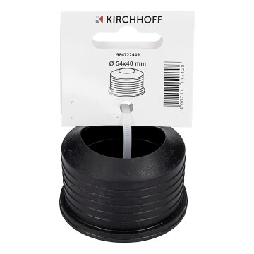 Gummimanschette 1 1/2" Ht-Rohr 50mm / Siphon 40mm Kirchhoff 986722449 für Spüle