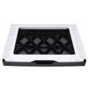 LUTH Premium Profi Parts Zwischenbaurahmen Hastku10b Stackkitblack kompatibel mit Candy/ Hoover 35602673 für Trockner