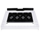 LUTH Premium Profi Parts Zwischenbaurahmen Hastku10b Stackkitblack kompatibel mit Candy/ Hoover 35602673 für Trockner