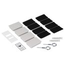 LUTH Premium Profi Parts Zwischenbaurahmen Hastku10b Stackkitblack kompatibel mit Candy/ Hoover 35602673 für Trockner