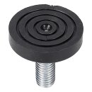 LUTH Premium Profi Parts Fuss kompatibel mit Candy/ Hoover 43025155 für Waschmaschine
