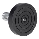 LUTH Premium Profi Parts Fuss kompatibel mit Candy/ Hoover 43025155 für Waschmaschine