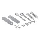 LUTH Premium Profi Parts Zwischenbaurahmen Wsk1102/2 Slm Fm Stck Kit kompatibel mit Candy/ Hoover 35602394 für Trockner