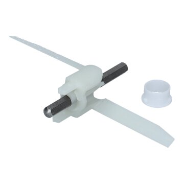 Original Bosch Durchlaufschnitzler Flügel Mitnehmer für Schnitzelwerk Küchenmaschine MUM5 HomeProfessional 00630760 630760