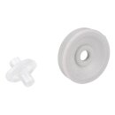 LUTH Premium Profi Parts Reset Taste kompatibel mit Ecovacs 201-2498-0635 für Staubsauger-Roboter