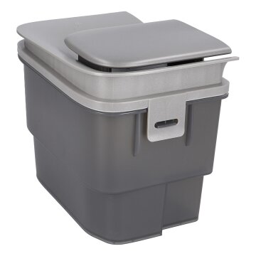 LUTH Premium Profi Parts Schmutzwassertank Schwarz kompatibel mit Ecovacs 201-2497-0003 für Staubsauger-Roboter