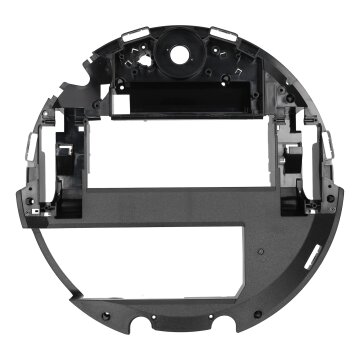 LUTH Premium Profi Parts Fahrgestell Schwarz kompatibel mit Ecovacs 201-2488-0507 für Staubsauger-Roboter