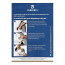 LUTH Premium Profi Parts Bügeltuch Walzbreite 65cm für Mangel Bügelautomat Heimbügler