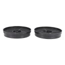 Kohlefilter Set 105mmø Passend für Candy 49040890 Bluparts in Dunstabzugshaube 2stk