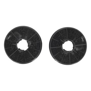 LUTH Premium Profi Parts Kohlefilter Set 105mmø kompatibel mit Candy 49040890 Bluparts in Dunstabzugshaube 2stk