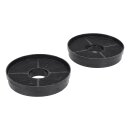 LUTH Premium Profi Parts Kohlefilter Set 105mmø kompatibel mit Candy 49040890 Bluparts in Dunstabzugshaube 2stk