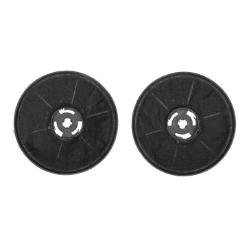 LUTH Premium Profi Parts Kohlefilter Set 105mmø kompatibel mit Klarstein 10032844  Bluparts in Dunstabzugshaube 2stk