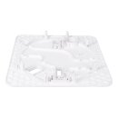 LUTH Premium Profi Parts Obere Abdeckung kompatibel mit Ecovacs 201-24c2-0311 für Fensterreinigungsroboter