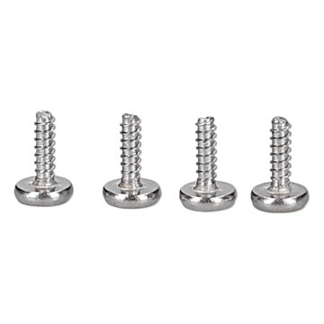 LUTH Premium Profi Parts Schrauben Set für Wischpadhalter kompatibel mit Ecovacs 201-2432-0448 an Fensterputzroboter 4stk