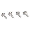 LUTH Premium Profi Parts Schrauben Set für Wischpadhalter kompatibel mit Ecovacs 201-2432-0448 an Fensterputzroboter 4stk