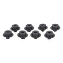 LUTH Premium Profi Parts Korbrollen für Unterkorb Kompatibel mit AEG 4055072138 in Geschirrspüler 8stk