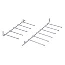 LUTH Premium Profi Parts Klappstachelreihe Oberkorb kompatibel mit Bosch 12005570 für Geschirrspüler 2stk