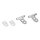 LUTH Premium Profi Parts Türmontagesatz kompatibel mit Bosch 00618833 Bluparts an Integrierte Geschirrspüler