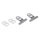 LUTH Premium Profi Parts Türmontagesatz kompatibel mit Bosch 00618833 Bluparts an Integrierte Geschirrspüler